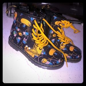Adventure Time DR. MARTENS KIDS BOOTS